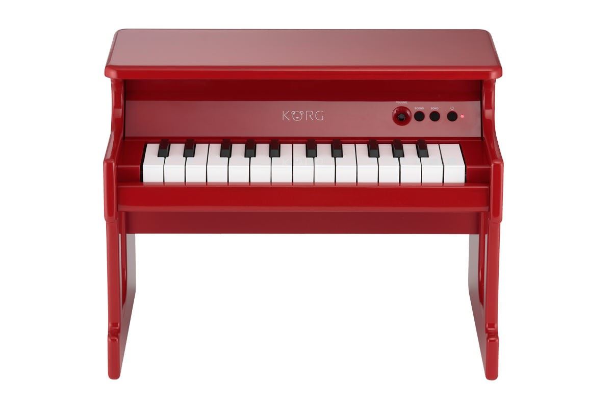 red toy piano
