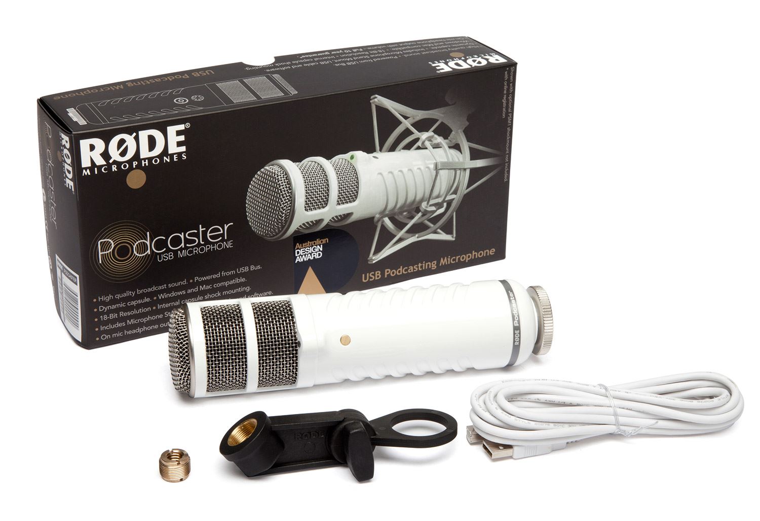 road podcaster microphone