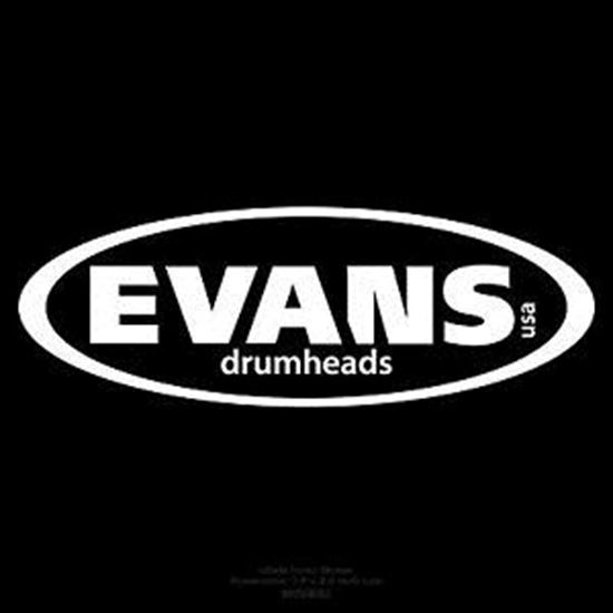 16 Inch Evans Black Chrome Drum Head