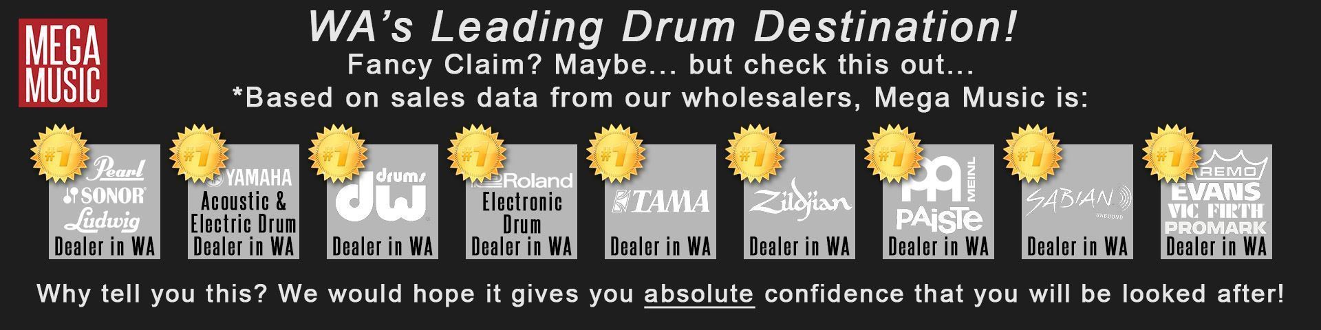 Western Australia's Leading Drum Destination - Mega Music