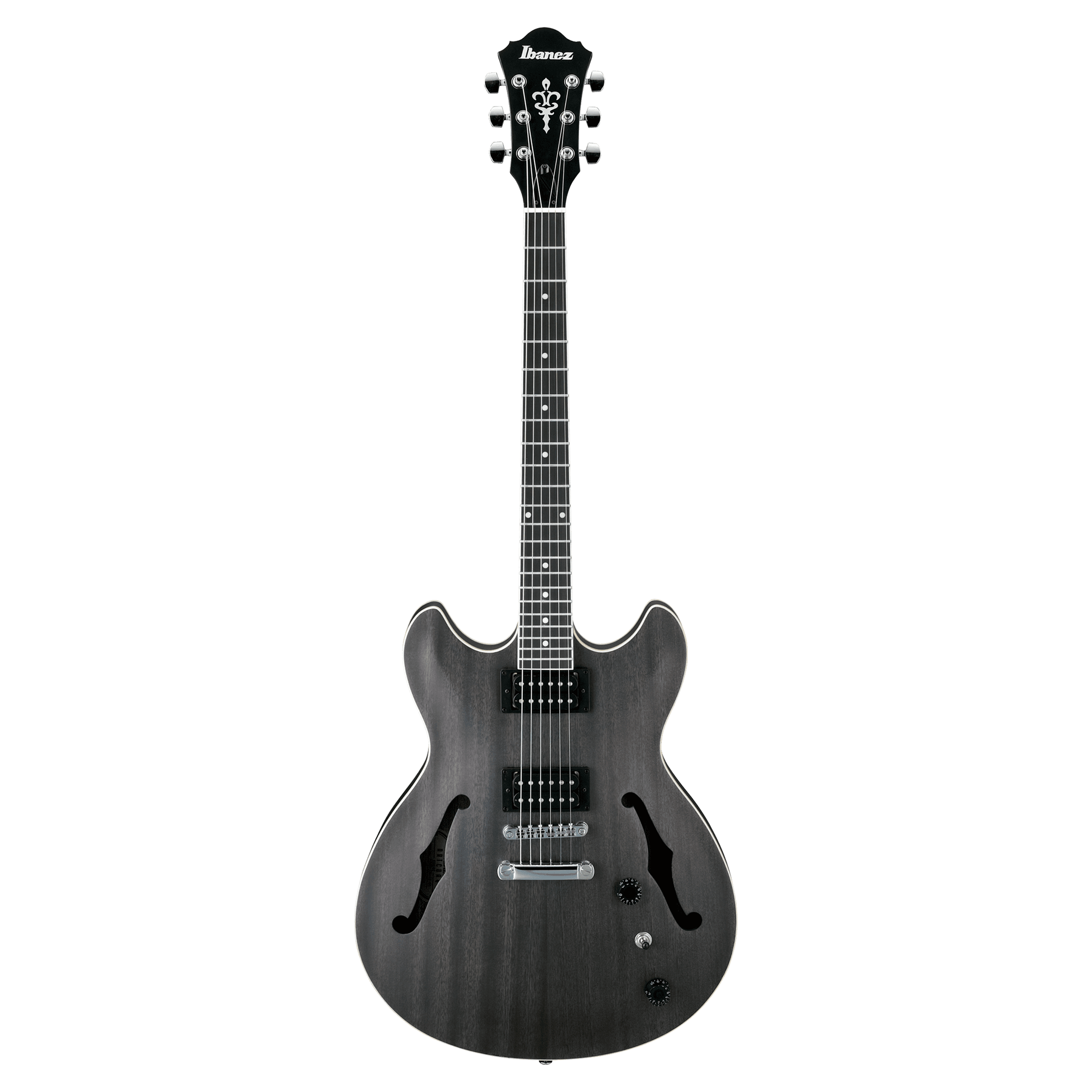 Ibanez AS53 Artcore Semi-Hollow Electric Guitar - Transparent Black