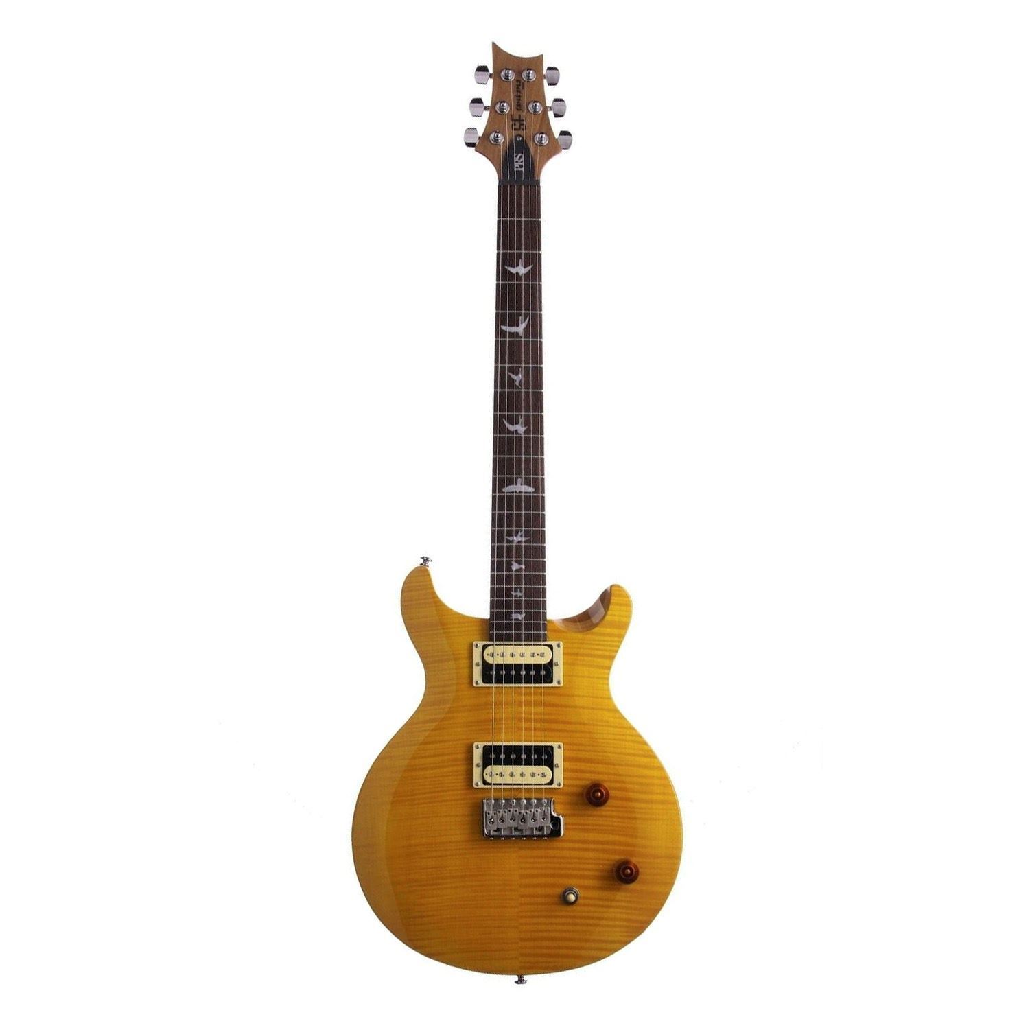 PRS SE Santana Electric Guitar In Yellow Perth Mega Music Online