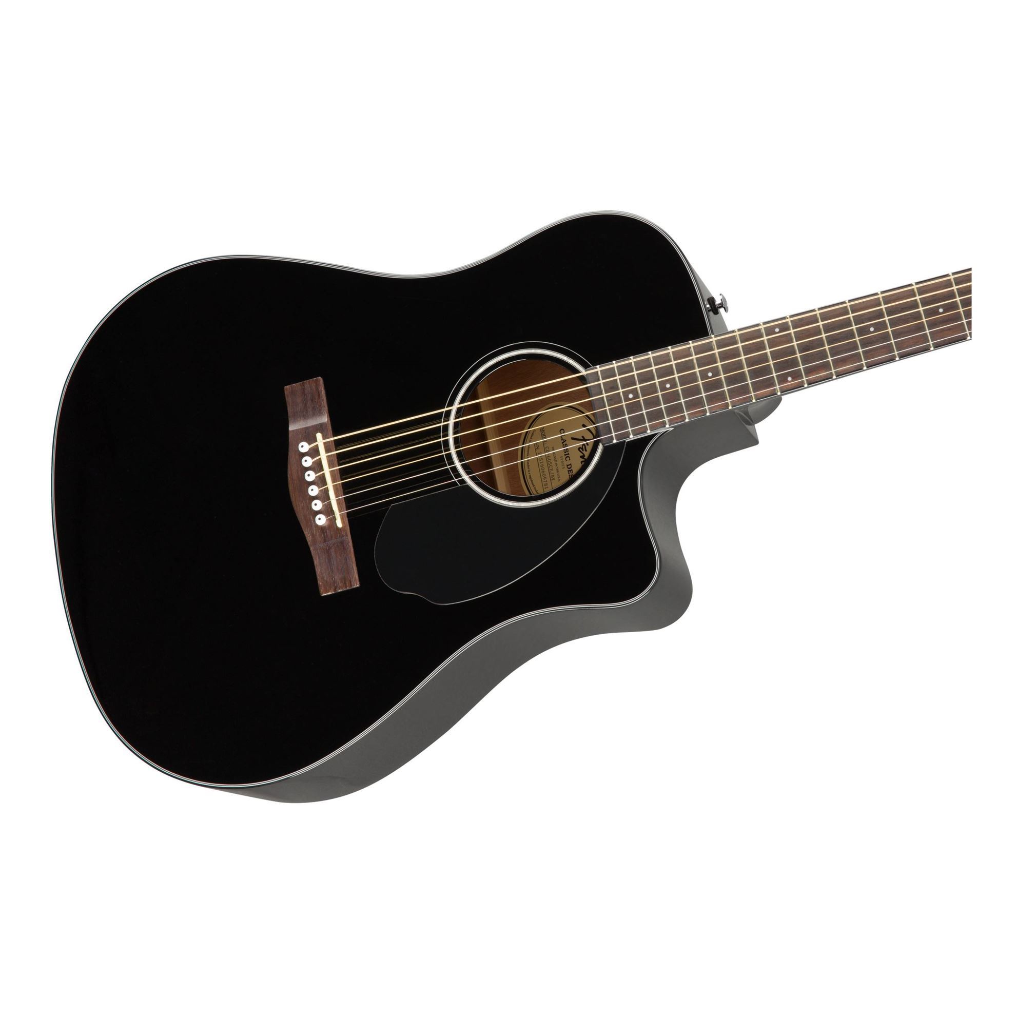 black walnut acoustic guitar
